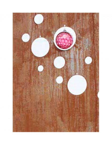 Sichtschutz Garten Günstig Sichtschutz Garten - perfora - mit Kreisen - Höhe 190 cm - zum Stecken 