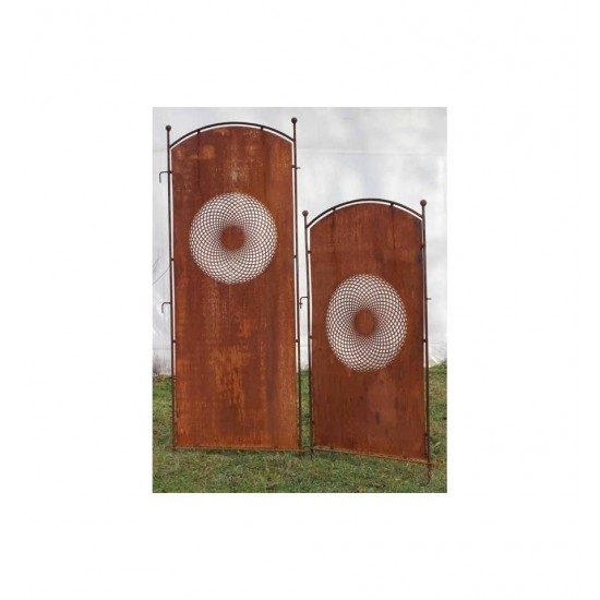 Sichtschutz Garten Günstig Sichtschutz Garten - Spiral - Höhe 140 cm - zum Stecken 

70 cm Breit
140 cm Hoch
Erdspieß 20 cm 