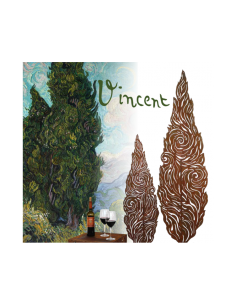 Bäume Deko Baum Zypresse - Vincent - 125 cm hoch - Metallbaum Kunstobjekt Höhe 125 cm
Breite 37 cm
auf der Rückseite ist ein Roh 2