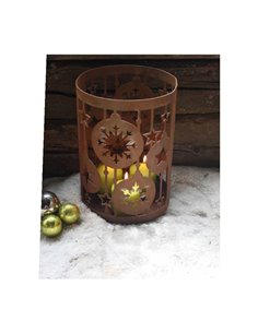 Windlicht Christbaumkugel, 35 cm hoch, Ø 25 cm