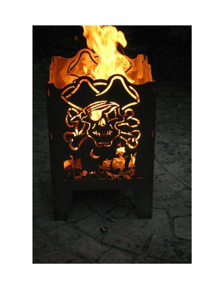 SvenskaV Feuerkorb L Pirat 47 cm hoch