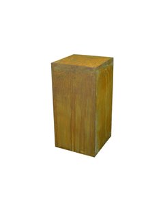 Edelrost Podest  65 cm hoch,