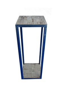 Deko-Säulensatz Rafia 2tlg. - 28x28x80cm + 36x36x100cm