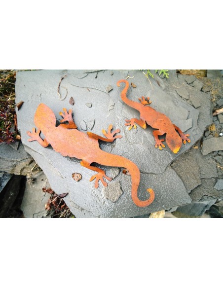 Rost Salamander - Edelrost Eidechse, Länge 20 cm Rost Salamander - Edelrost Eidechse, Länge 20 cm