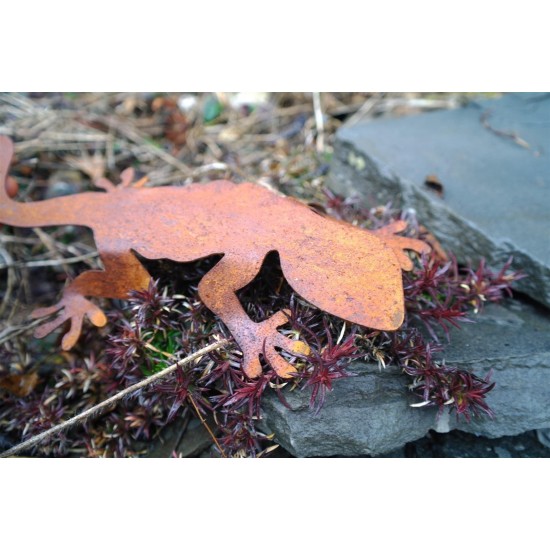 Rost Salamander - Edelrost Eidechse, Länge 20 cm