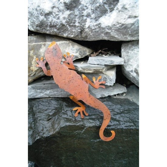 Rost Salamander - Edelrost Eidechse, Länge 20 cm