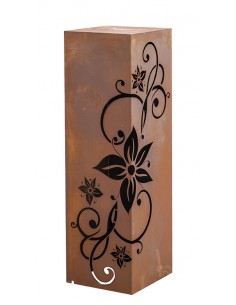Rostsäule - Edelweiß, Höhe 100 cm