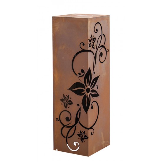 Rostsäule - Edelweiß, Höhe 100 cm
