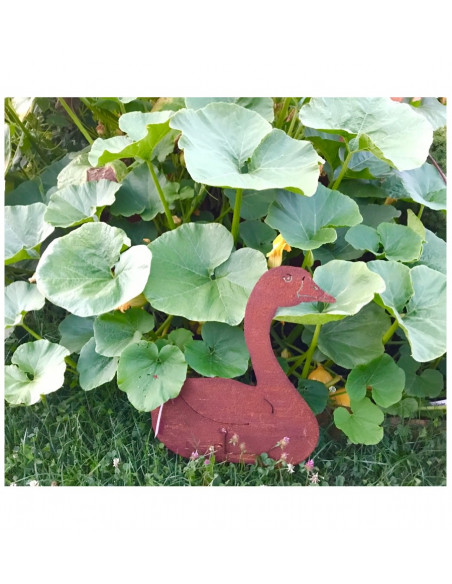 Enten und Gänse Gans seitlich sitzend auf Stab, Höhe 46 cm Ansicht seitlich sitzend mit kurzem Stab
Ganshöhe 46 cm
Gansbreite 42 Enten und Gänse Gans seitlich sitzend auf Stab, Höhe 46 cm Ansicht seitlich sitzend mit kurzem Stab
Ganshöhe 46 cm
Gansbreite 42