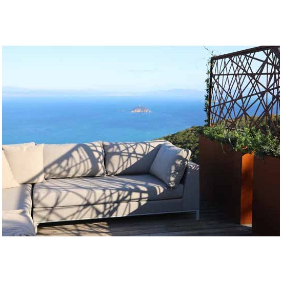 Sichtschutzwand Cosmopolitan 200 cm hoch