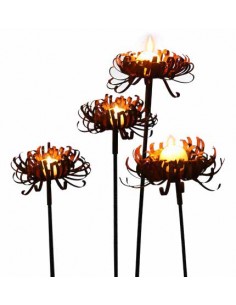 Blumen und Bäume große Spider Mum Blüte - 25 cm mit Hülse - Spinnenchrysantheme 
Spider Mum Blüte mit Hülse
für 8 mm Stab
bis 2