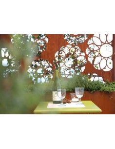 Sichtschutzwände und Paravents Sichtschutzwand - Mojito A - 120 cm hoch Höhe: 120 cm
Breite: 80 cm
Dicke: 2 mm 2