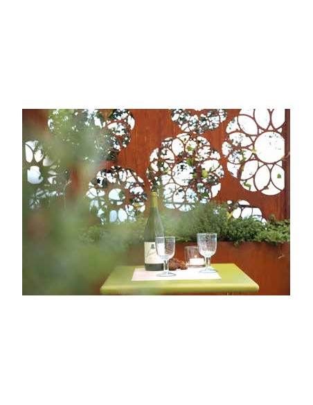 Sichtschutzwände und Paravents Sichtschutzwand - Mojito A - 120 cm hoch Höhe: 120 cm
Breite: 80 cm
Dicke: 2 mm