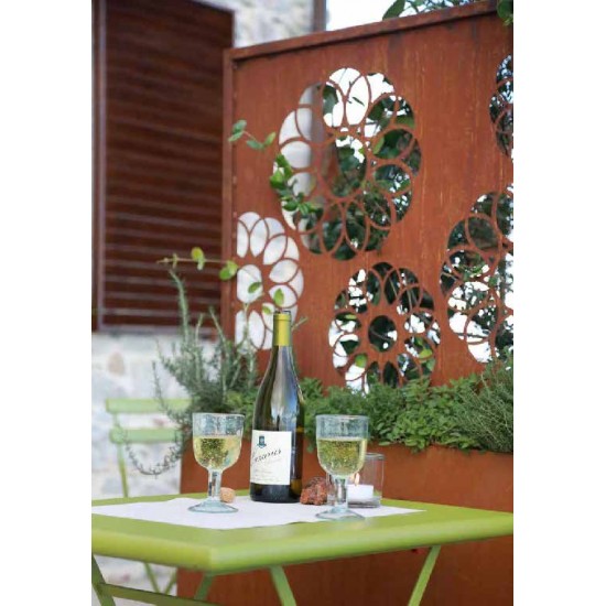 Sichtschutzwände und Paravents Sichtschutzwand - Mojito B - 120 cm hoch Höhe: 120 cm
Breite: 80 cm
Dicke: 2 mm