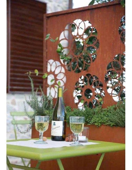 Sichtschutzwände und Paravents Sichtschutzwand - Mojito B - 120 cm hoch Höhe: 120 cm
Breite: 80 cm
Dicke: 2 mm