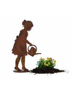 Kinder Lisa Groß mit Gießkanne Gießendes Mädchen "Lisa"
auf Platte
Höhe: 103 cm
Breite: 61 cm