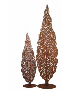 Bäume Deko Baum Zypresse - Vincent - 147 cm hoch - Metallbaum Kunstobjekt Höhe: 147 cm
Breite: 47 cm
