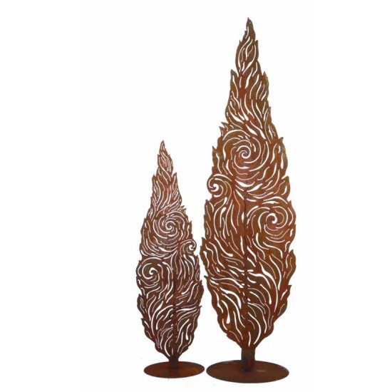 Bäume Deko Baum Zypresse - Vincent - 147 cm hoch - Metallbaum Kunstobjekt Höhe: 147 cm
Breite: 47 cm