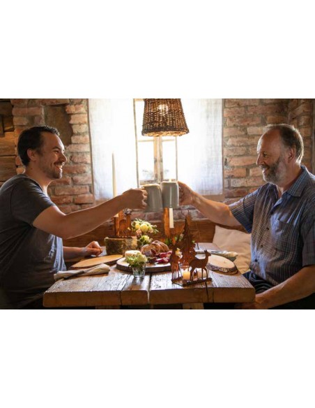 Start Teelichthalter gekantet, mit Wild und Wald, Höhe 25 cm, Breite 14 cm Teelichthalter gekantet, mit Wild und Wald
Höhe 25 cm