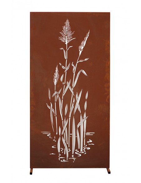 Sichtschutzzaun Metall mit Motiv  "China" Höhe 180 cm