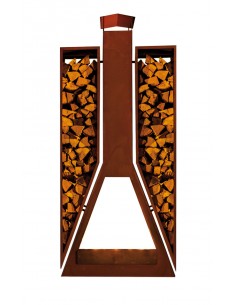 Kaminofen Twin für Terasse und Garten