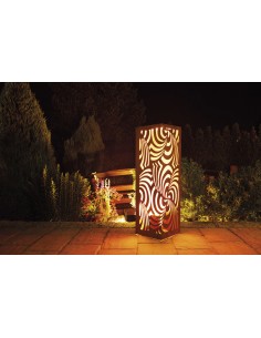 Rostsäule - Wilde Kreisel, Höhe 100 cm 2