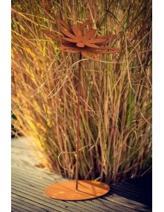 Deko Blume - Margerite, auf Platte, Höhe 50 cm 2