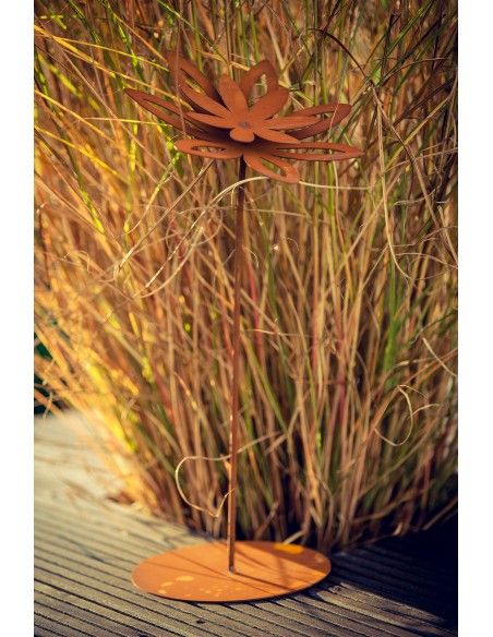 Deko Blume - Margerite, auf Platte, Höhe 50 cm Deko Blume - Margerite, auf Platte, Höhe 50 cm