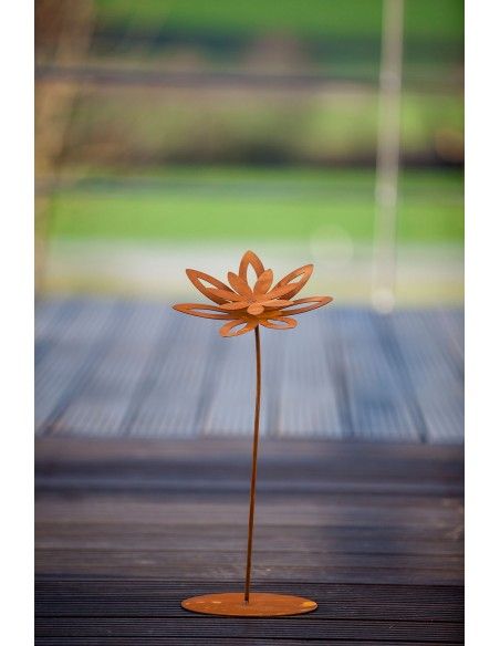 Deko Blume - Margerite, auf Platte, Höhe 50 cm Deko Blume - Margerite, auf Platte, Höhe 50 cm