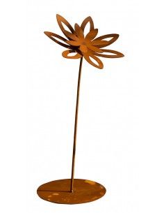 Deko Blume - Margerite, auf Platte, Höhe 50 cm