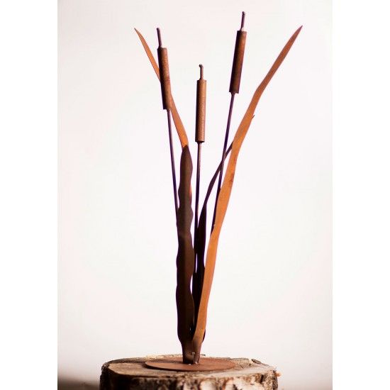 Deko Blume - Schilf, groß, Höhe 85 cm