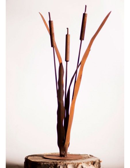 Deko Blume - Schilf, groß, Höhe 85 cm