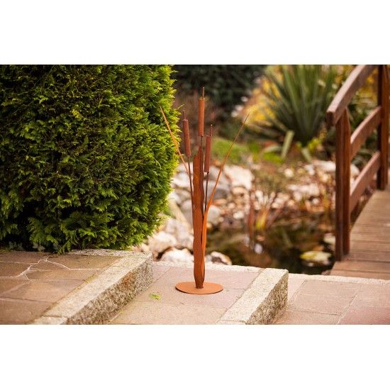 Deko Blume - Schilf, groß, Höhe 85 cm