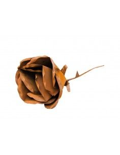 Rose aus Metall - Rose der Liebe, groß, Höhe 90 cm
