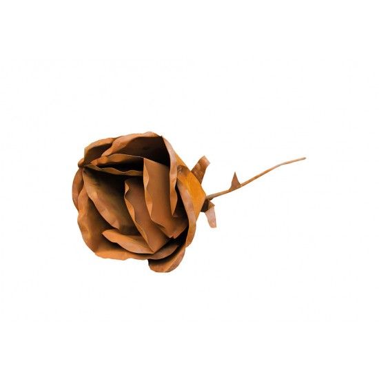 Rose aus Metall - Rose der Liebe, groß, Höhe 60 cm