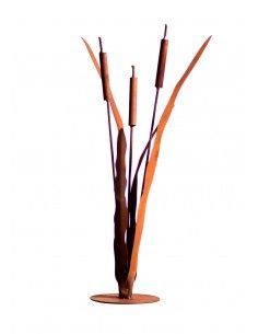 Deko Blume - Schilf, groß, Höhe 85 cm