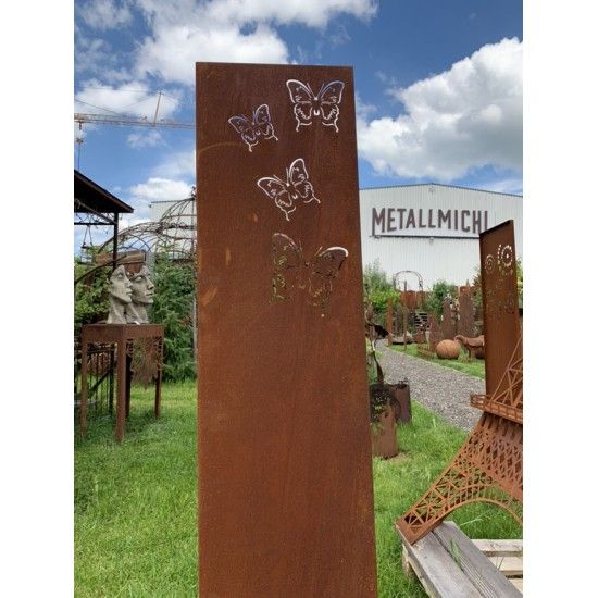 Sichtschutzwände und Paravents kleine Sichtschutzwand - Schmetterlinge - zum Stecken 140 cm hoch 

Höhe 140 cm
Breite 35 cm (