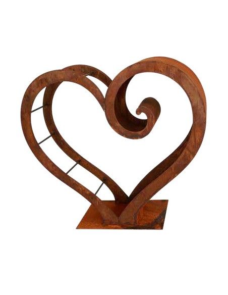 Start großes Herz Curl Kaminholzregal - XL Holzregal in Herzform 119 cm breit In dieses rostige Holzregal Herz mit Curl kannst D Start großes Herz Curl Kaminholzregal - XL Holzregal in Herzform 119 cm breit In dieses rostige Holzregal Herz mit Curl kannst D