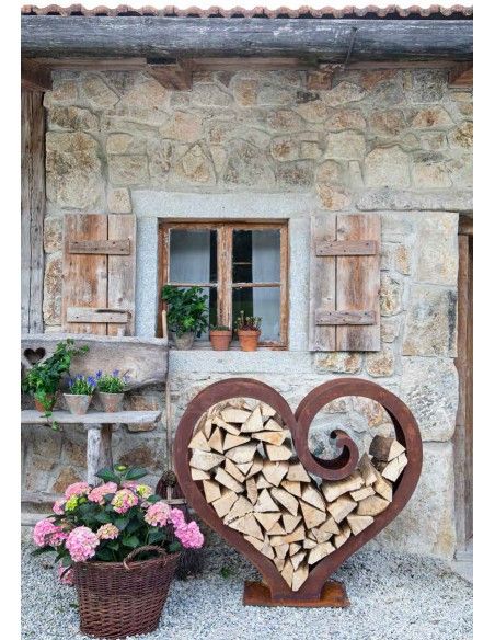 Start großes Herz Curl Kaminholzregal - XL Holzregal in Herzform 119 cm breit In dieses rostige Holzregal Herz mit Curl kannst D Start großes Herz Curl Kaminholzregal - XL Holzregal in Herzform 119 cm breit In dieses rostige Holzregal Herz mit Curl kannst D