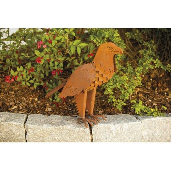 Edelrost Adler - 3D - Höhe 60 cm