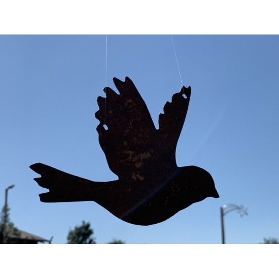 Vogel Deko 3er Set fliegende Vögel zwischen 15 und 20cm z. Aufhängen 3er Set,
Höhe zwischen 12 - 20 cm,
mit Loch zum Aufhängen