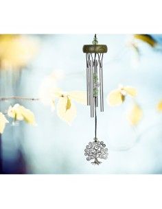 Start Feng Shui Klangspiel - Baum des Lebens 25 cm - Original Woodstock Qualitäts Windspiel 
Schönes Fengshui Klangspiel mi 2