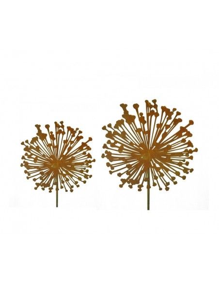 Gartenstecker Allium Gartenstecker 2er Set - 30 cm + 40 cm Ø Gartenstecker Blume "Allium" 30 cm Durchmesser
Diese Gartendeko Ro