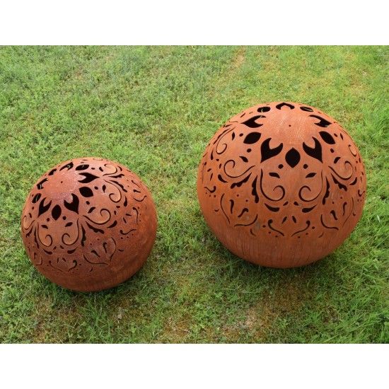 Deko Kugeln Edelrost -Kugel - Mandala - Durchmesser 50cm Durchmesser 50 cm
Dekorative Edelrost-Kugel Mandala ist ein schöner Bl