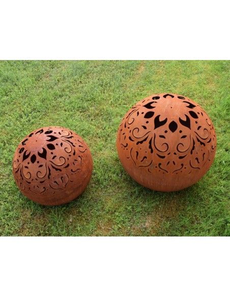 Deko Kugeln Edelrost -Kugel - Mandala - Durchmesser 50cm Durchmesser 50 cm
Dekorative Edelrost-Kugel Mandala ist ein schöner Bl