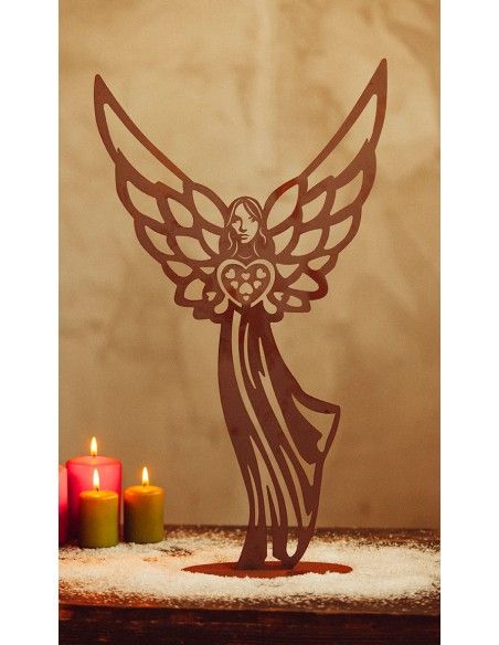 Weihnachtsengel Infinity - aus Metall, Höhe 57,5 cm Weihnachtsengel Infinity - aus Metall, Höhe 57,5 cm