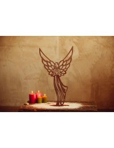 Weihnachtsengel Infinity - aus Metall, Höhe 57,5 cm 2