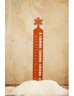 Edelrost Schneemesser, Höhe 53 cm