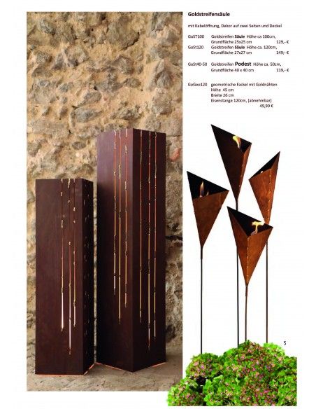 Frühling / Ostern Edelrost Deko Katalog 2019 gratis mit tollen Gartendeko Rost Ideen 

Momentan als Print  vergriffen! Bitte n