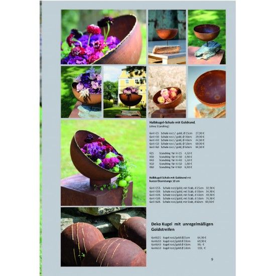 Frühling / Ostern Edelrost Deko Katalog 2019 gratis mit tollen Gartendeko Rost Ideen 

Momentan als Print  vergriffen! Bitte n